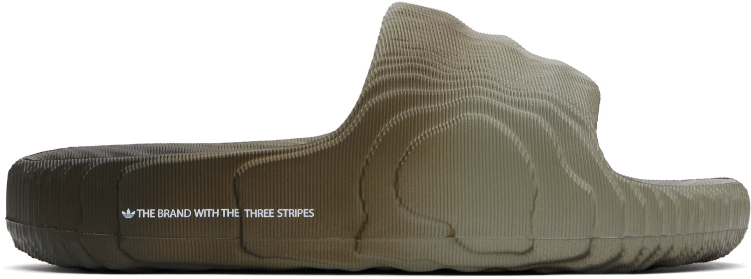 Superge in čevlji adidas Originals Adilette 22 Slides Zelena | JH7794, 0