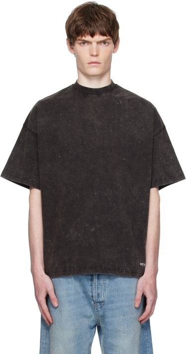 Majica We11done We11done Oversized Dyed T-Shirt Črna | WD-TT2-25-728-M-CH, 0