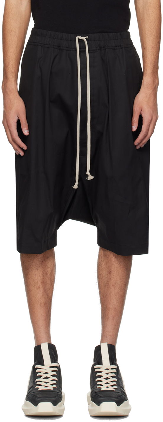 Kratke hlače Rick Owens Rick's Pods Shorts Črna | RU01D3384 TE, 0