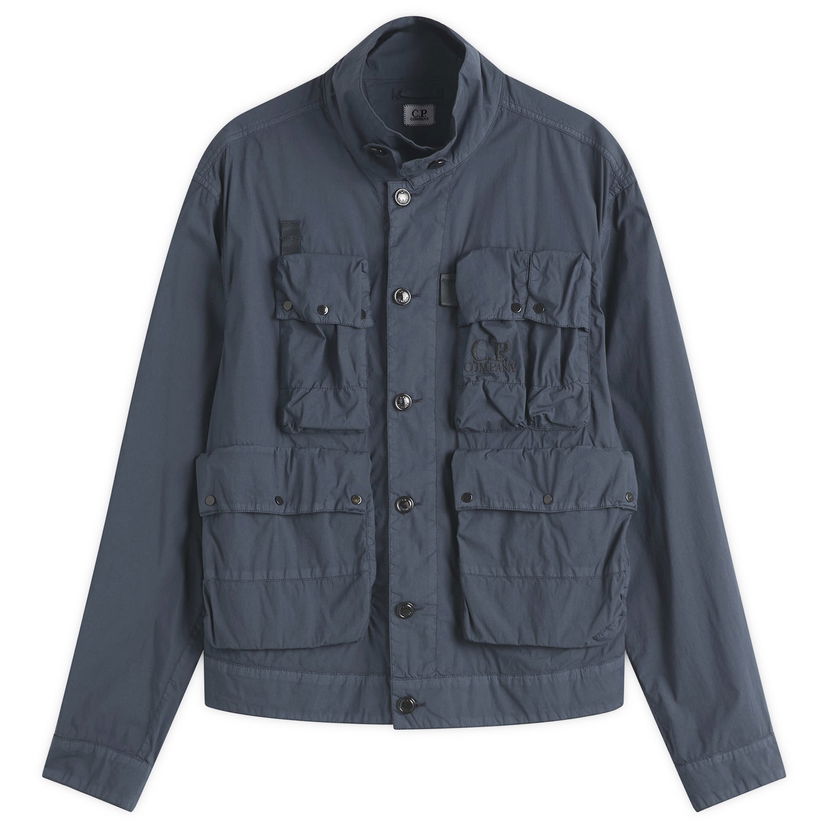 Vetrovka C.P. Company C.P. Company Multi Pocket Short Jacket Modra | 18CMOW020A-006439G-BLU