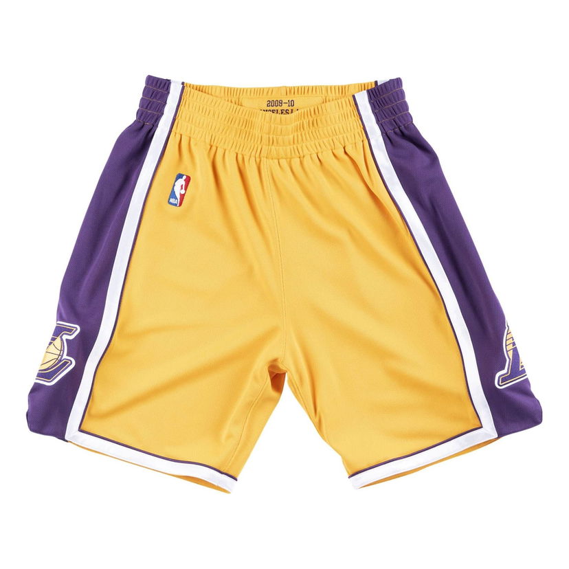 Kratke hlače Mitchell & Ness Mitchell & Ness Los Angeles Lakers Authentic Home Shorts Rumena | ASHRGS18485-LALLTGD09