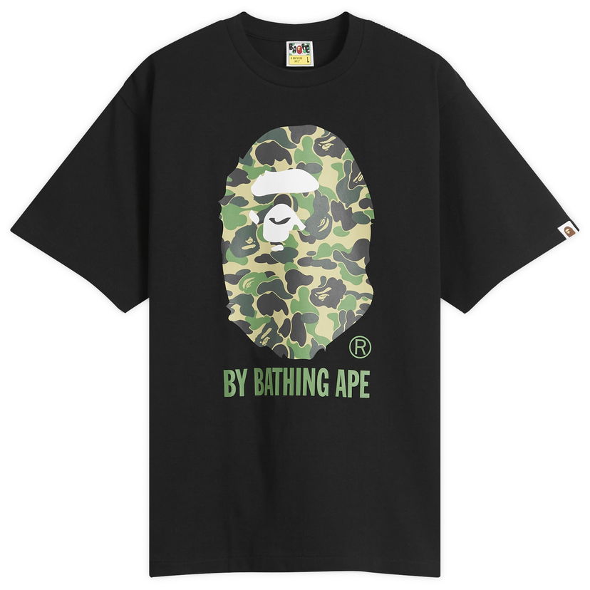 Majica BAPE A Bathing Ape ABC Camo T-Shirt, Size L Črna | 001TEL301007M-BGN