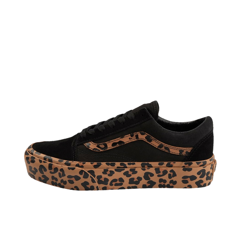 Superge in čevlji Vans Old Skool Platform Leopard Črna | VN0A3B3UTKI