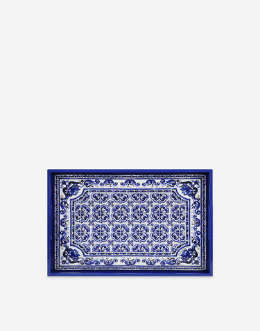 Modni dodatki Dolce & Gabbana Dolce & Gabbana Plexiglass Rectangular Tray Modra | TC0107TCALRUB009, 1