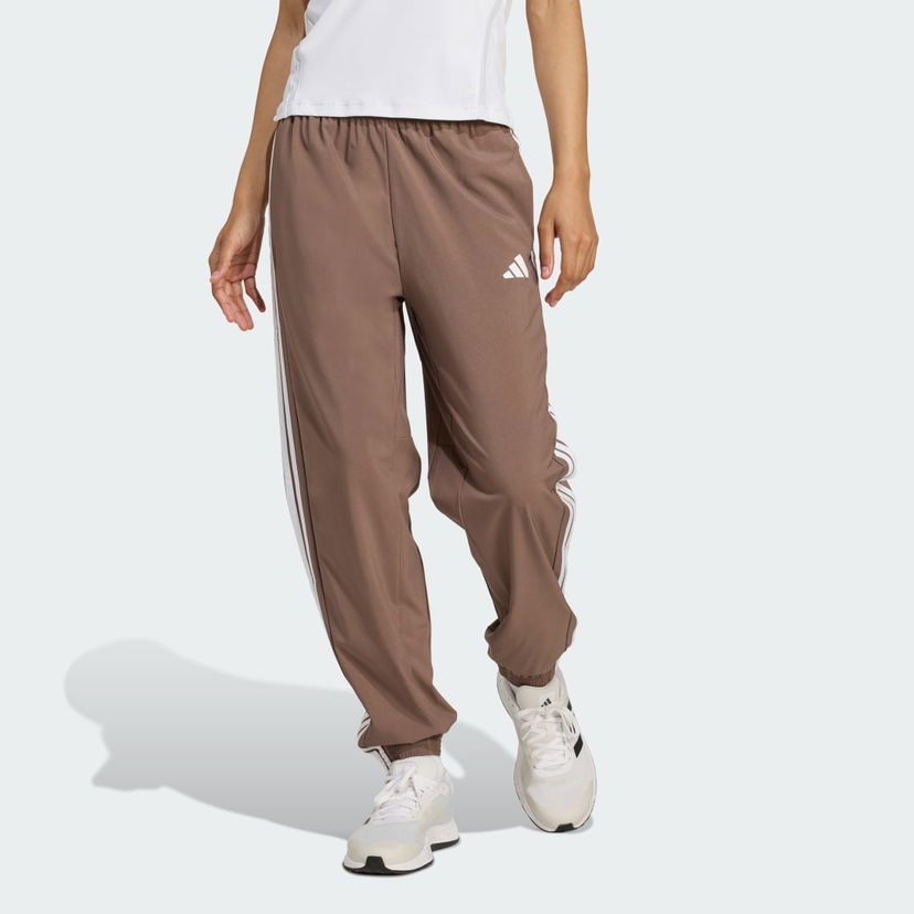 Hlače adidas Performance Train Essentials 3-Stripes Woven Pants Rjava | JY2168