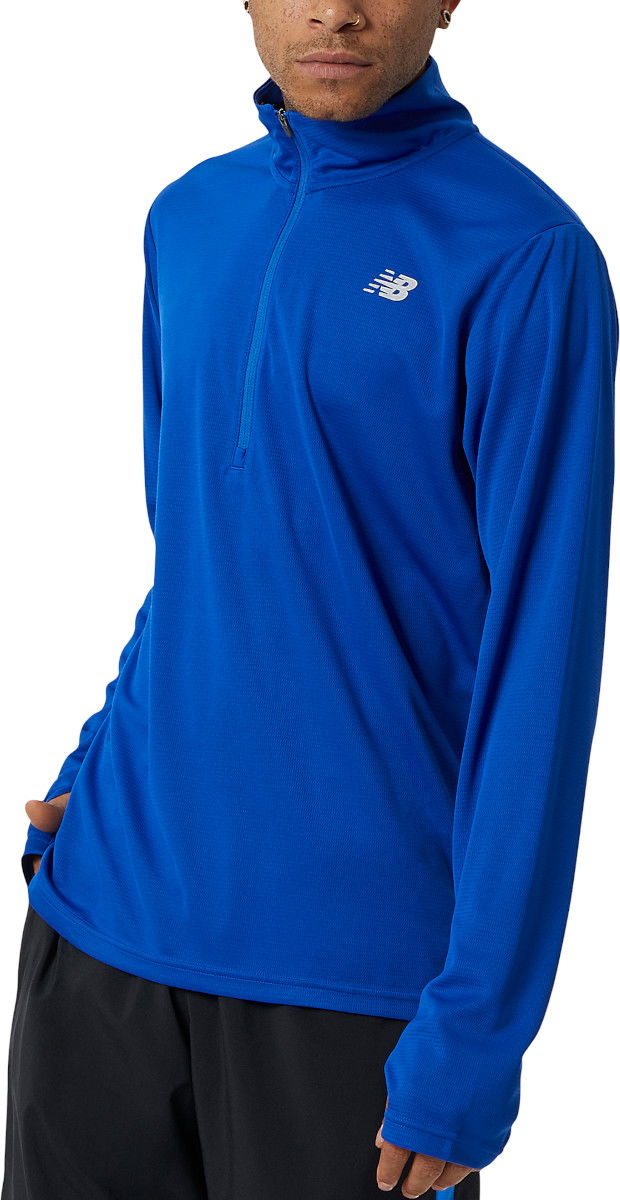 Jakna New Balance 5K Half-Zip Jacket Mornarica | mt21214-try, 0