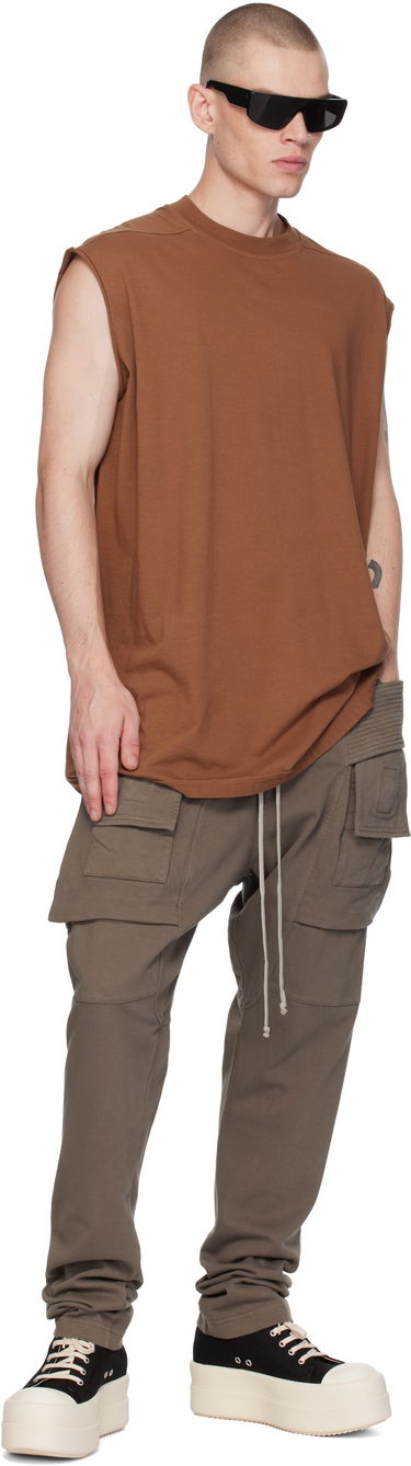 Cargo hlače Rick Owens Rick Owens DRKSHDW Porterville Creatch Drawstring Cargo Pants Zelena | DU02D2376 RIG, 3