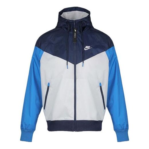 Vetrovka Nike Sportswear Colorblock Windbreaker Jacket Modra | AR2192-122