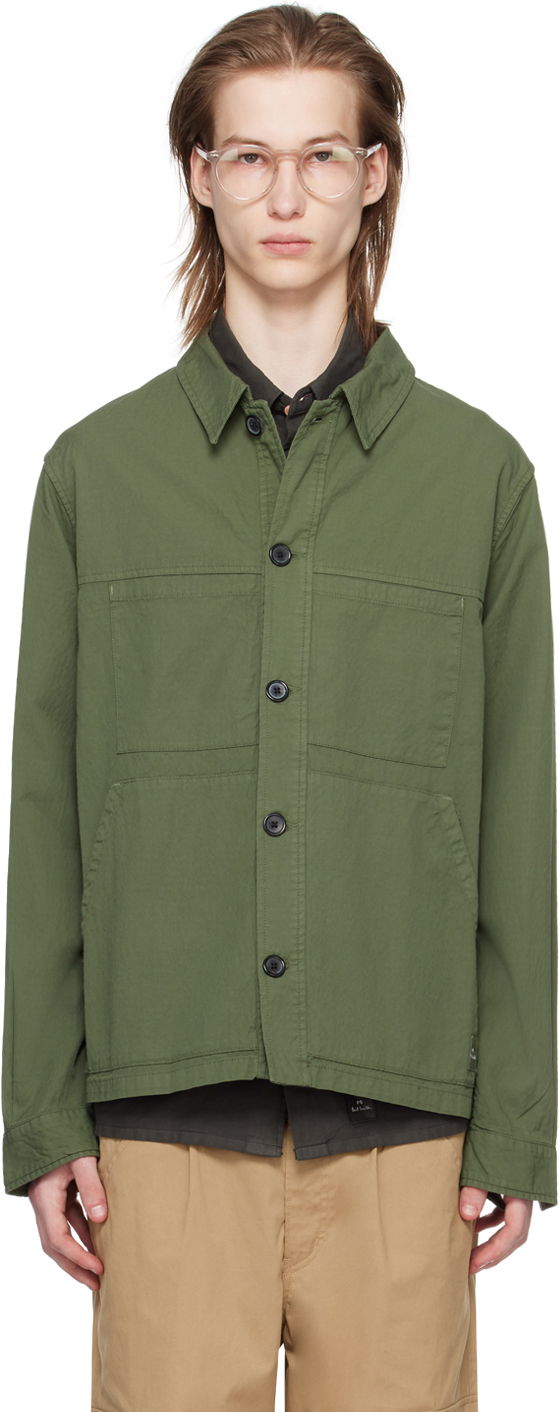 Srajce Paul Smith PS by Paul Smith Pocket Shirt Zelena | M2R-740Y-M21949-38