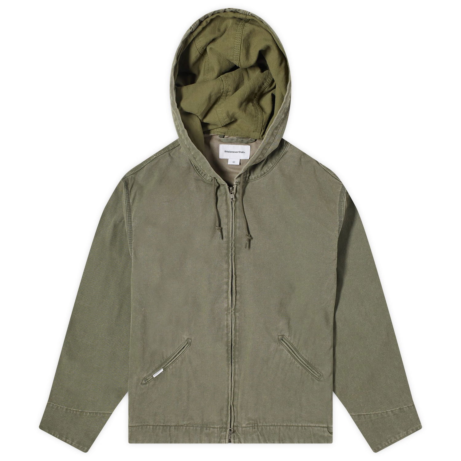 Jakna thisisneverthat Washed Carpenter Siva | TN241WOWLS07-SGE, 0