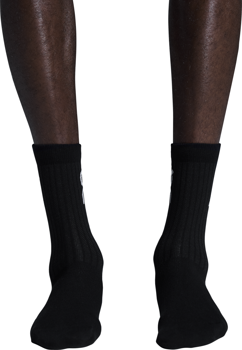 Nogavice On Running Running Logo High Socks Črna | 2UF10310553, 1