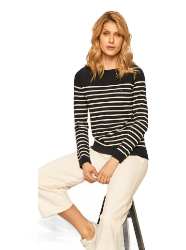 Pleteni pulover Tommy Hilfiger Regular Fit Sweater Večbarvna | WW0WW22046.NOS