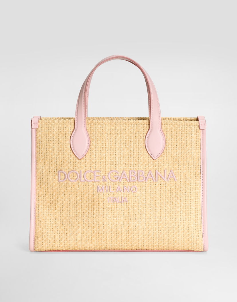 Tote bag Dolce & Gabbana Dolce & Gabbana Straw Tote Bag Bež | EB0252AY3108L851