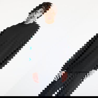 Pulover adidas Performance EQT Long Sleeve Graphic Tee Črna | JN4849, 2