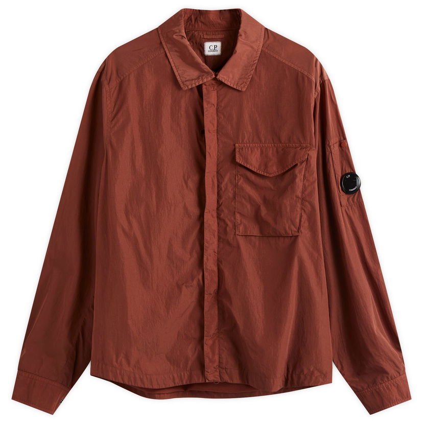 Srajce C.P. Company C.P. Company Chrome-R Overshirt Rdeča | 18CMOS095A-005904G-598