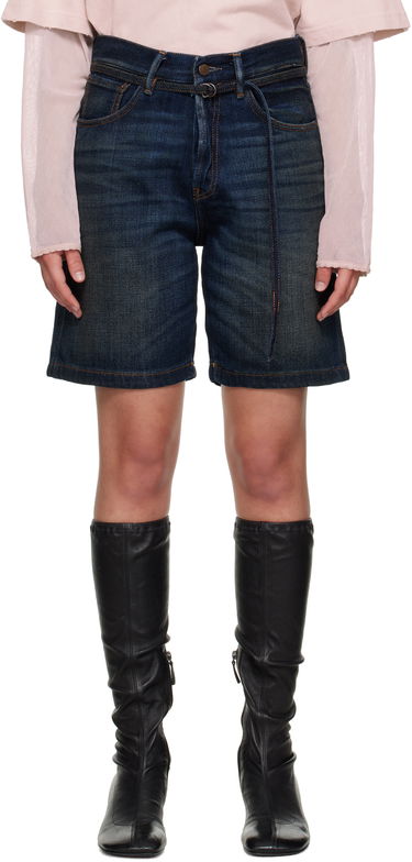 Kratke hlače Acne Studios Acne Studios Loose Fit Denim Shorts Modra | CE0067-, 0