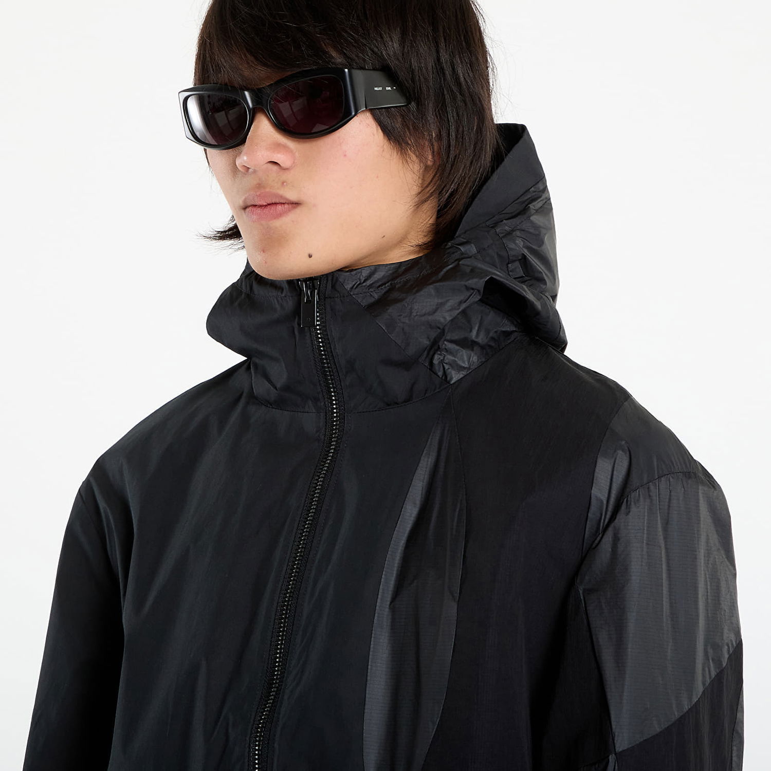 Jakna HELIOT EMIL HELIOT EMIL Polarize Hooded Jacket Črna | AW25_M_02_159_BLK01, 1