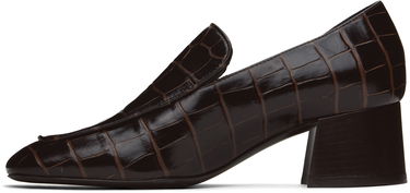 Superge in čevlji TOTEME Block-Heel Loafers Rjava | 241-WAS983-LE0023, 2