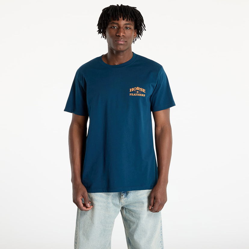 Majica Horsefeathers Horsefeathers Summit T-Shirt Modra | SM1386C