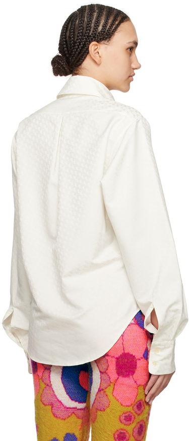 Srajce ERL White Button-Up Shirt Bela | ERL08B002, 2
