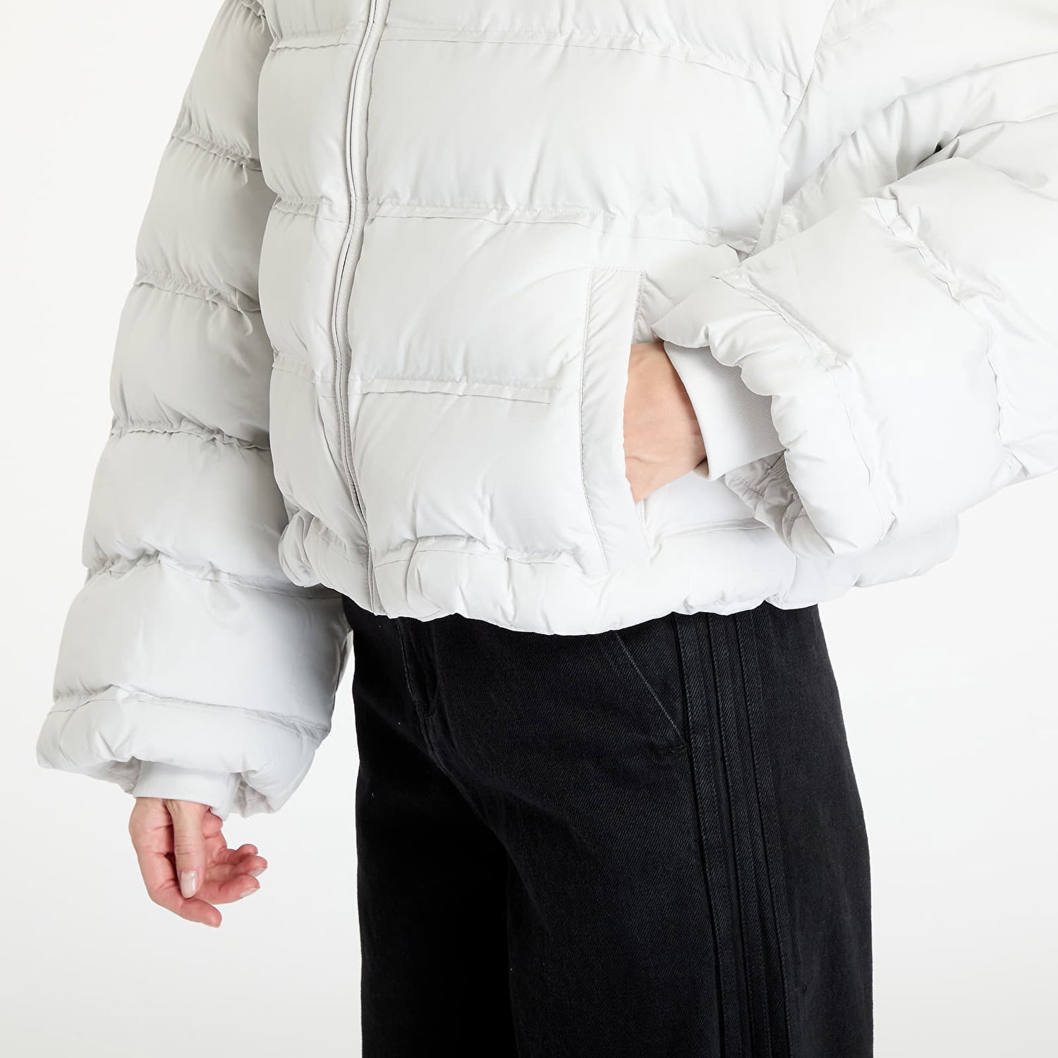 Puhovka DAILY PAPER Jacket Sela Puffer Jacket Bela | 2421194, 1