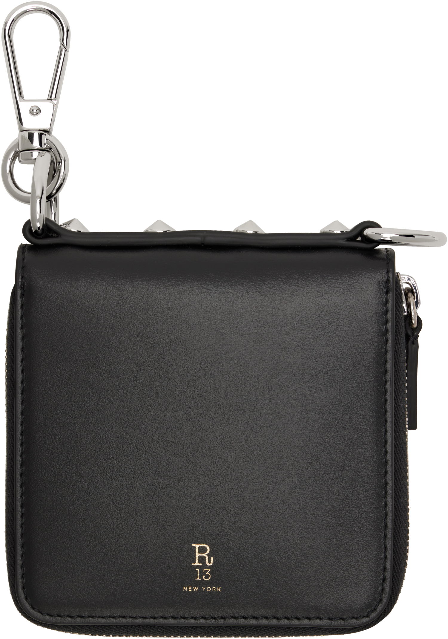 Denarnica R13 R13 Clasp Wallet Črna | R13WA064-A001, 0