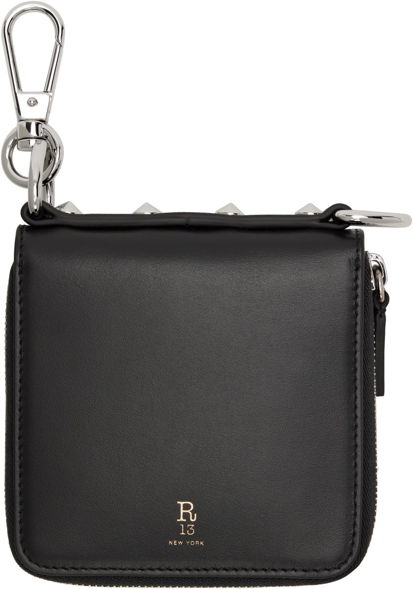Denarnica R13 R13 Clasp Wallet Črna | R13WA064-A001