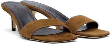 Nega čevljev Aeyde Aeyde Ilvy Suede Mules Rjava | A11-HS-GAIS55TB155-SS25-990-017, 3