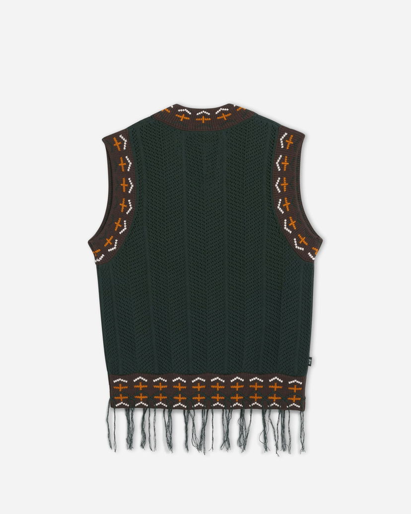 Telovnik adidas Originals CLOT by Edison Chen Crochet Vest Zelena | JP1606