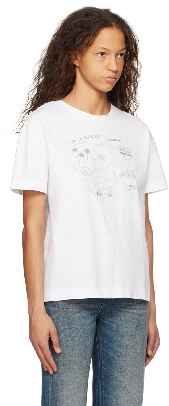 Majica rag & bone Mica City Graphic T-Shirt Bela | WCC24ST004MC04, 1