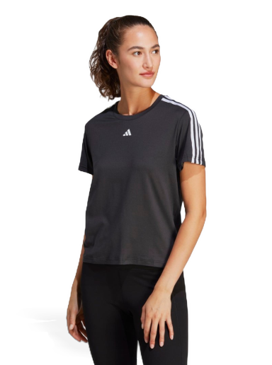Majica adidas Originals AEROREADY Train Essentials 3-Stripes Črna | IC5039