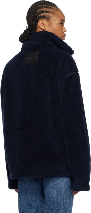 Bomber jakna JW Anderson JW Anderson 'Look Look Look' Fleece Zip-Up Jacket Mornarica | JK0375-PG1711, 2