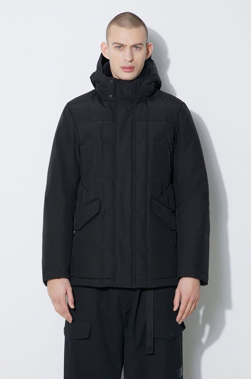 Puhovka WOOLRICH Blizzard Field Puffer Jacket Črna | CFWOOU0621MRUT0001