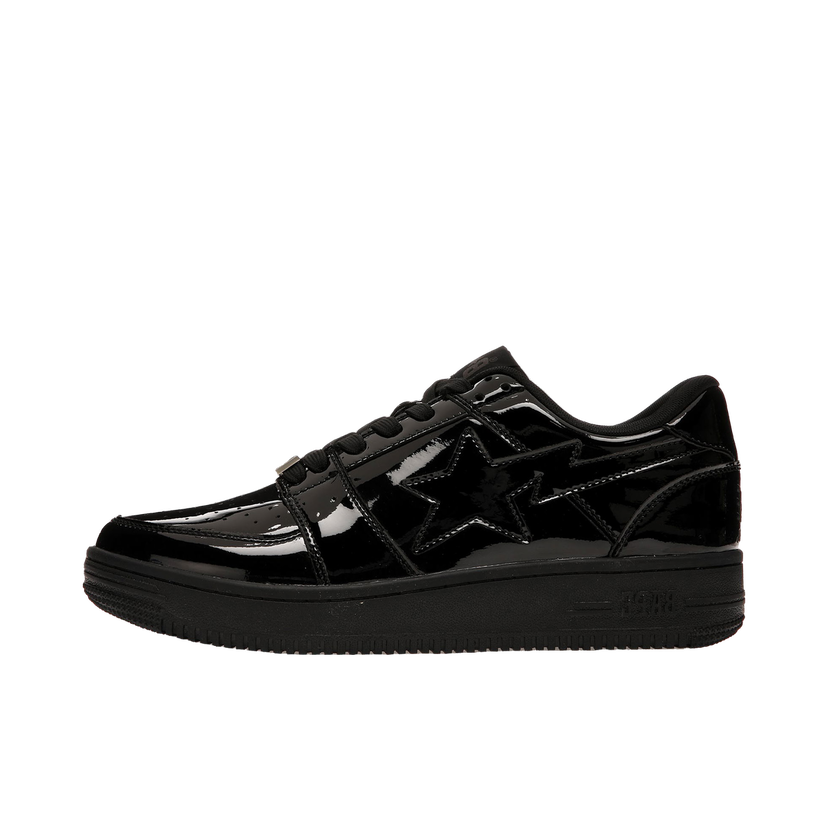 Superge in čevlji BAPE Bape Sta Low "Patent Black" Črna | 1G30291010