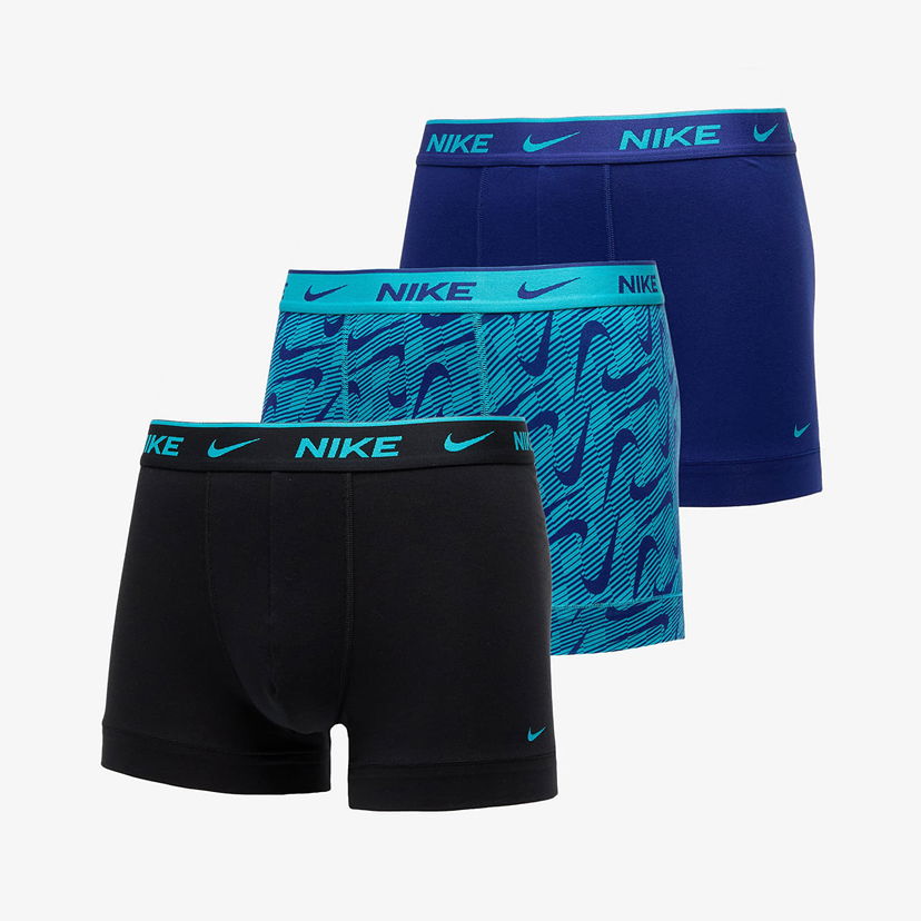 Boksarice Nike Dri-FIT Trunk 3-Pack Multicolor Večbarvna | 000PKE1008-ISZ