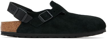 Superge in čevlji Birkenstock Black Narrow Tokio II Slip-On Loafers Črna | 1028348, 0