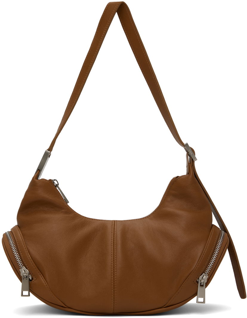 Torba za čez ramo OSOI Leather Shoulder Bag Rjava | 24FWB03013236