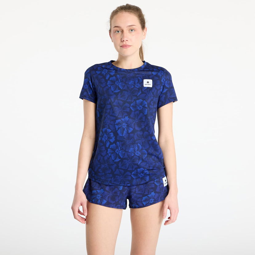 Majica Saysky SAYSKY Flower Combat T-Shirt Modra | NWRSS31C1029