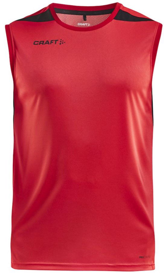 Majica brez rokavov Craft Craft Pro Control Impact SL Sleeveless Shirt Rdeča | 1908234-430999