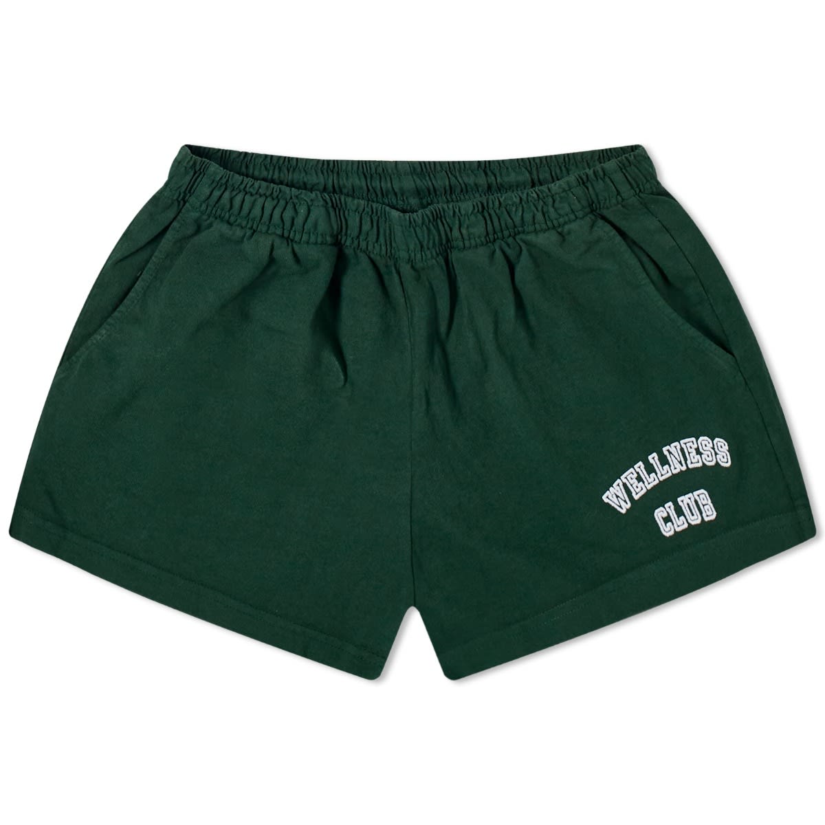 Kratke hlače Sporty & Rich Wellness Club Disco Shorts Zelena | SH874FO, 0