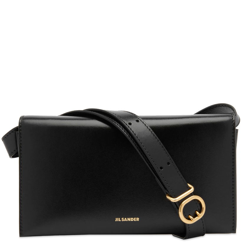 Torba za čez ramo Jil Sander All-Day Buckle Bag Črna | J07ZH0012-P4840-001