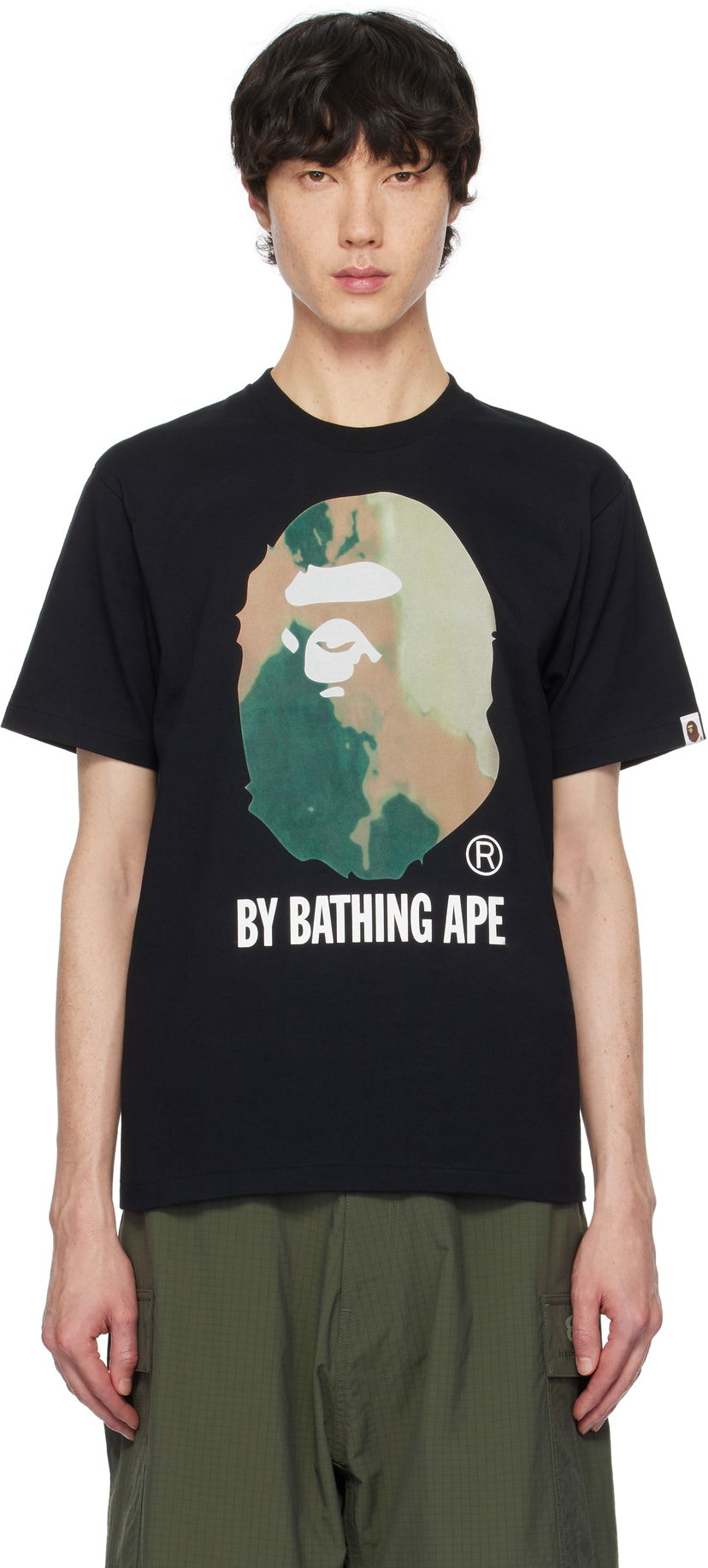 Majica BAPE Tie Dye Graphic T-Shirt Črna | 001TEK801033M