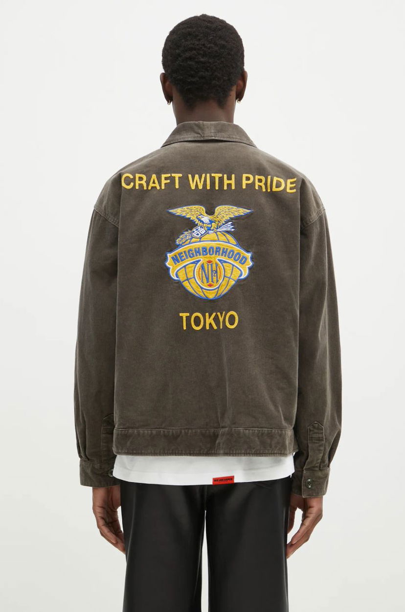 Jakna Neighborhood Corduroy Jacket NEIGHBORHOOD Rjava | 242UTNH.JKM01
