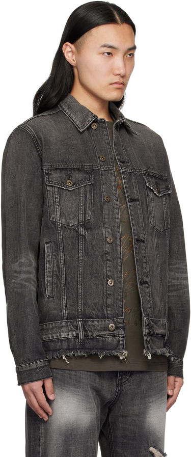 Jakna We11done We11done Denim Trucker Jacket Siva | WD-DJ0-25-308-U-BK, 1