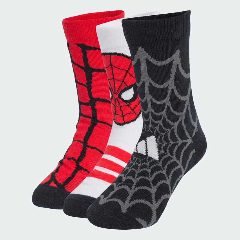 Nogavice adidas Performance Marvel Spider-Man Crew Socks Večbarvna | JM1827