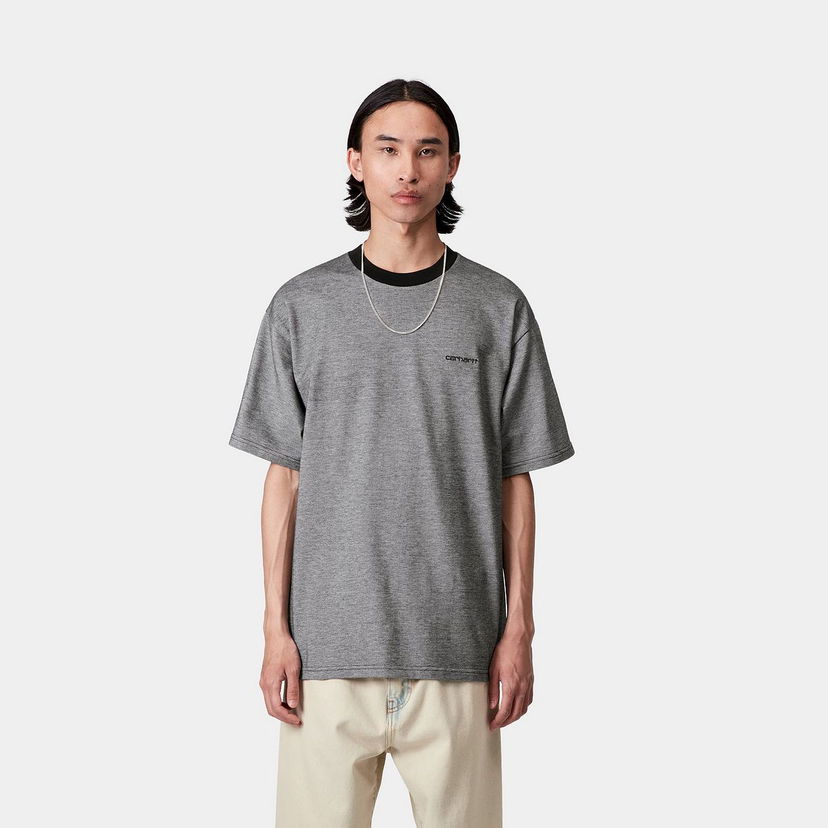 Majica Carhartt WIP Short Sleeve Piqué T-Shirt Siva | I035142_24
