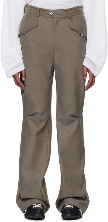 Hlače KIKO KOSTADINOV Kiko Kostadinov Alec K-Dart Trousers Siva | KKSS25T05-17, 0