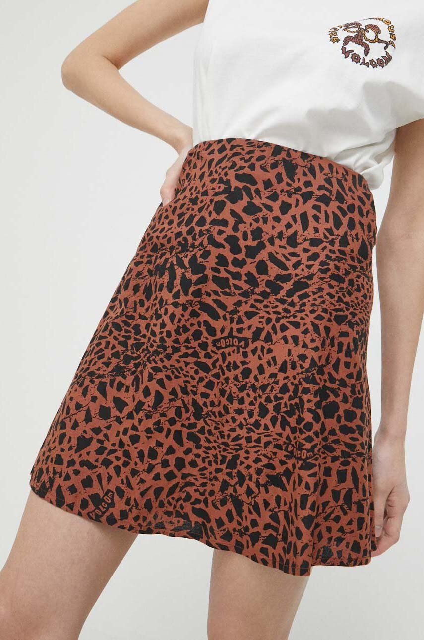 Krila Volcom Dino Tea Skirt Rjava | B1412302.DCL, 0