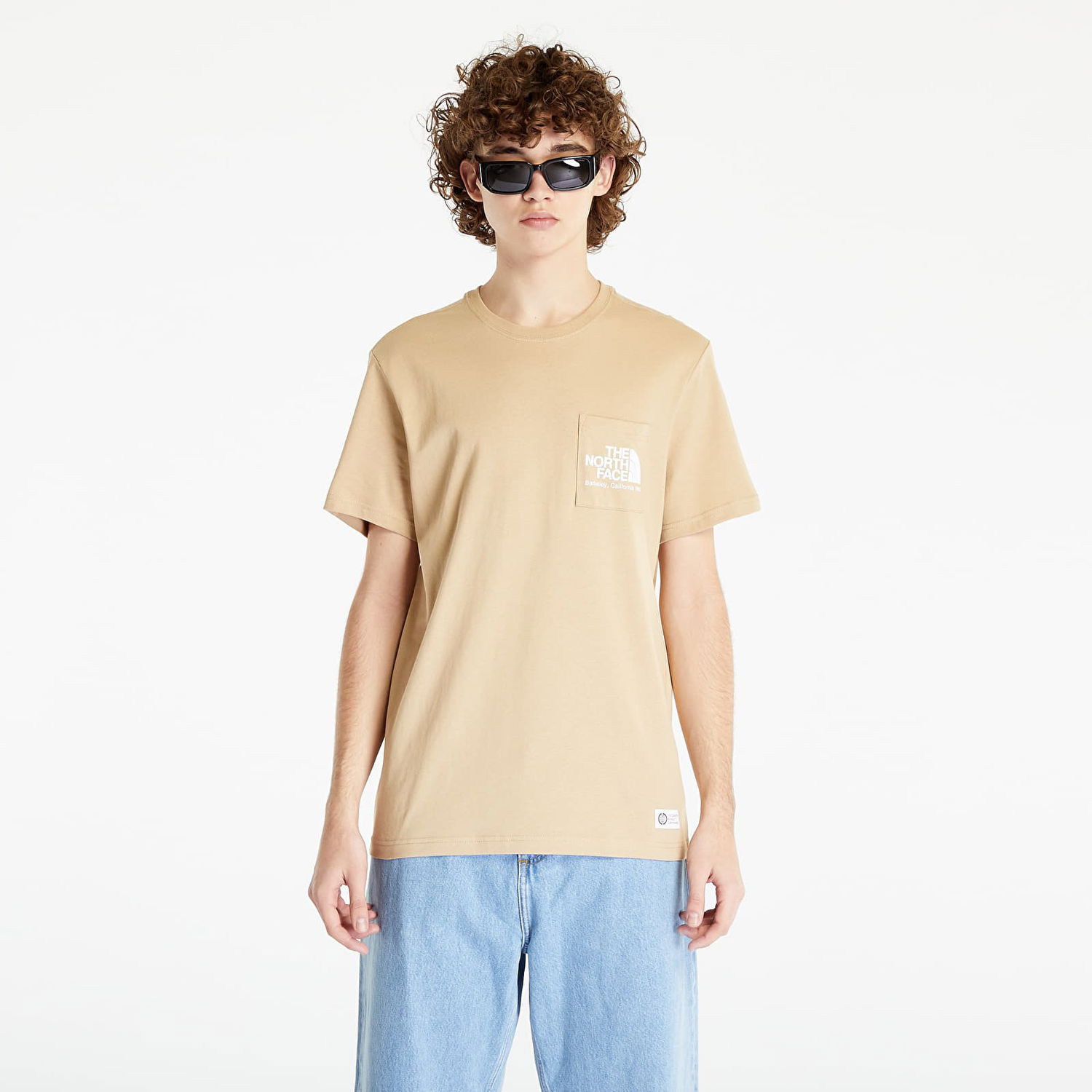 Majica The North Face Berkeley California Pocket Tee Bež | NF0A55GDLK51, 0