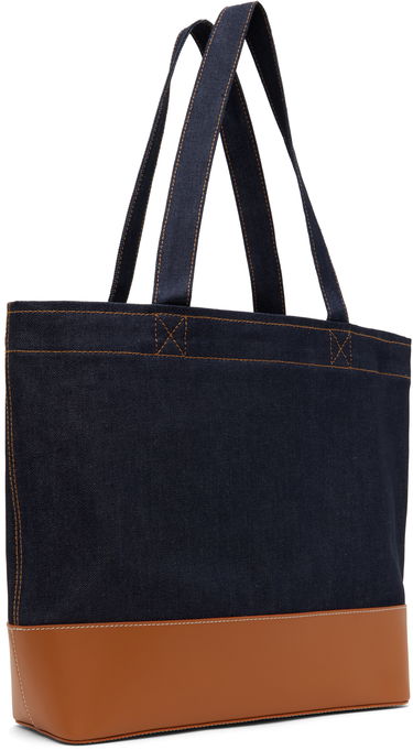 Tote bag A.P.C. A.P.C. Axel E/W Denim Tote Modra | CODDP-M61917, 2